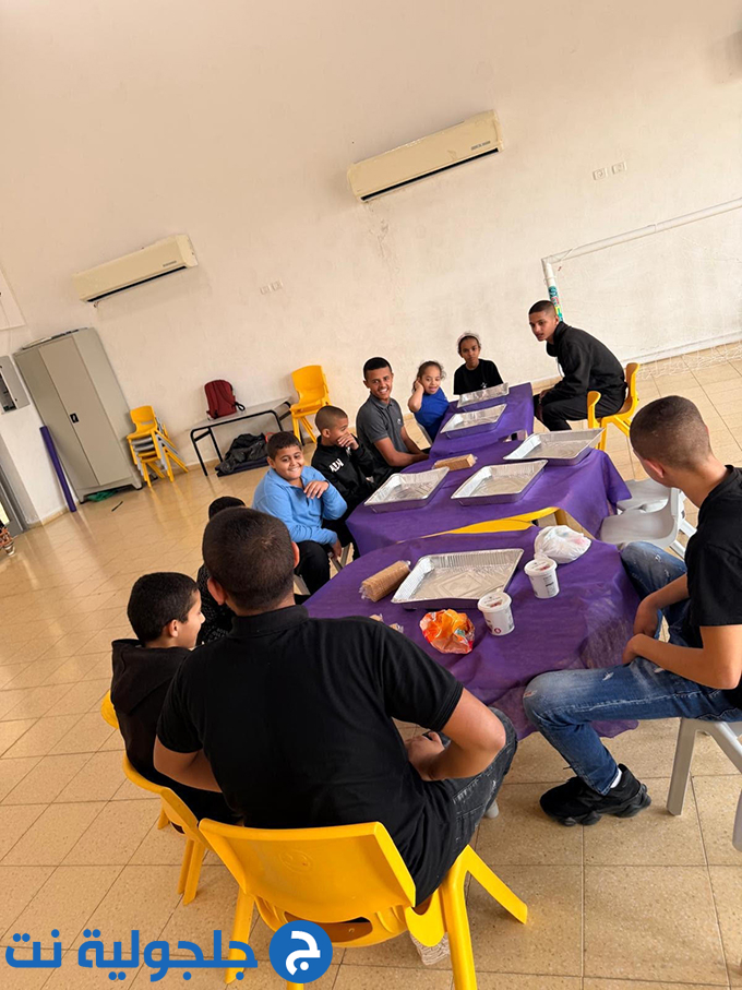 يومًا مميزًا للتطوع بمشاركة جميع الطلاب في مدرسة اورط التكنولوجية العربية الرملة